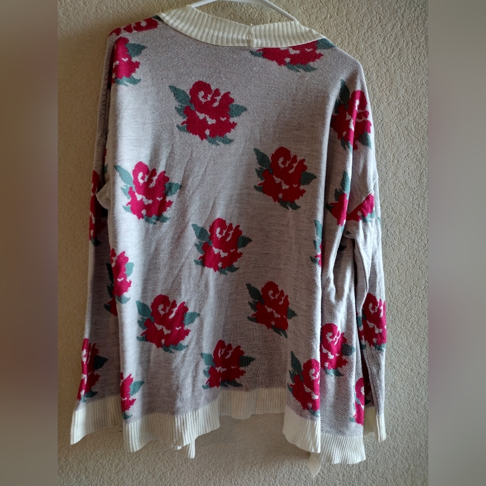 Windsor Floral Cardigan Size L - Picture 10 of 13